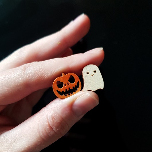 broszki Piny Halloween