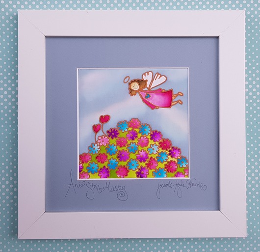 Chrzest - inne Anioł stróż-personalizowany