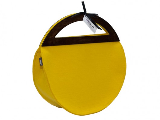 Round Yellow Glamour+pasek moo studio