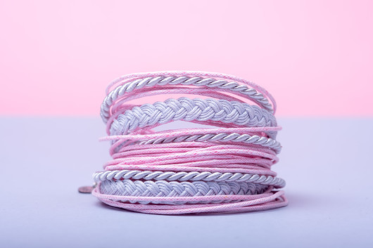 WHW Big Mess - Cotton Candy  w hand works