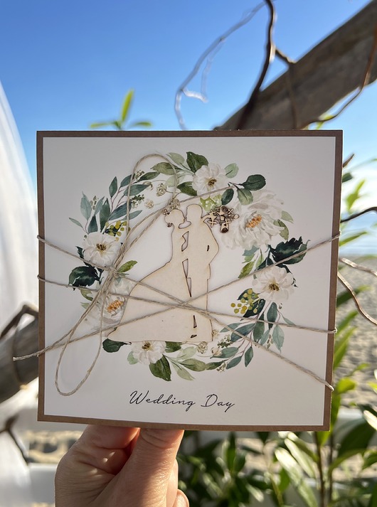 zaproszenia i kartki na ślub Kartka ślubna Wedding Day handmade wedding card życzenia ślubne po angielsku