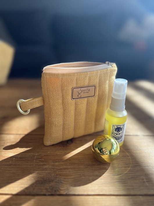 kosmetyczki Mini kosmetyczka - zgaszony róż