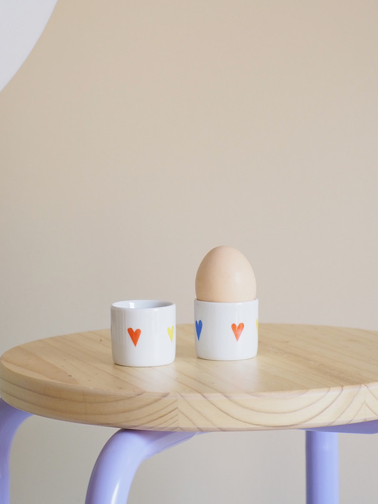 kuchnia - różne Zestaw dwóch kieliszków do jajek