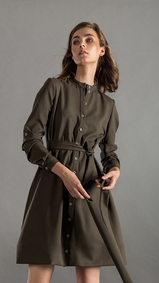 Sukienka Bonnie khaki Benedict Harper 