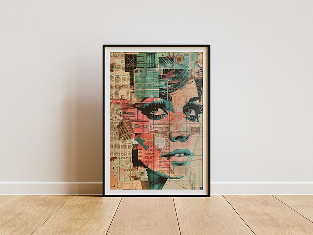 plakaty Plakat - Glitch lady v3
