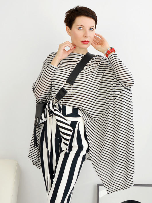 TUNIKA GEOMETRYCZNA by momo momo fashion