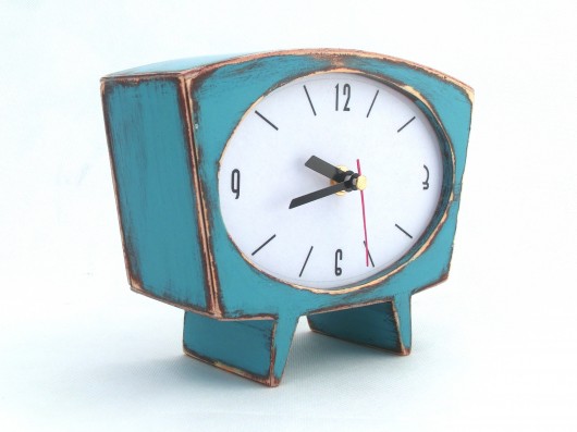 zegarek Sixty TURKUS  Clock Wood Studio