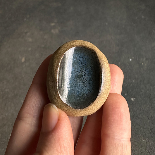 akcesoria różne Worry stone * grafit na toffi