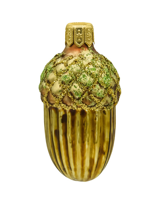 ozdoby choinkowe Bombka choinkowa: Żołądź złoty