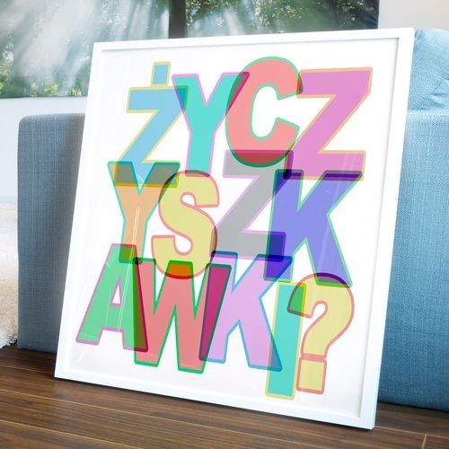 Plakat Życzysz kawki ONE MUG A DAY