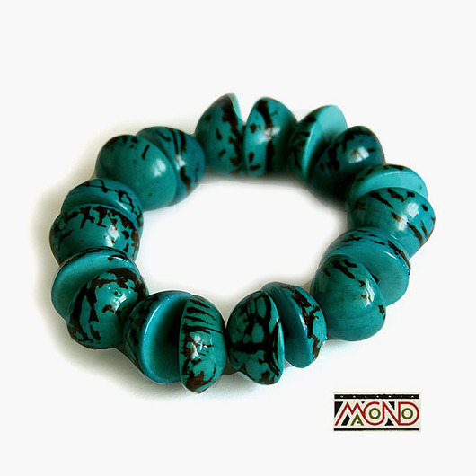 Bransoletka z kolumbijskiej palmy Tagua (b3)  Galeria Macondo