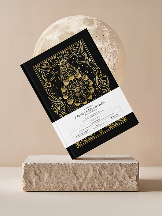 kalendarze i plannery 2026 Kalendarz Księżycowy The moon Calendar