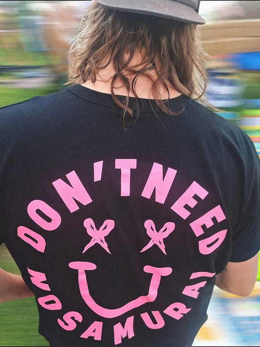 t-shirty męskie T-shirt Smile Pink Organic Cotton