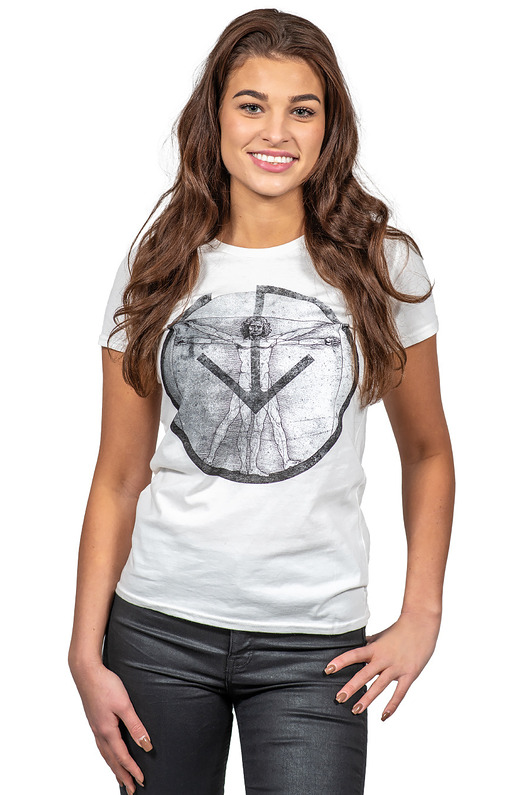 t-shirt damskie T-shirt damski UNDERWORLD Leonardo biały