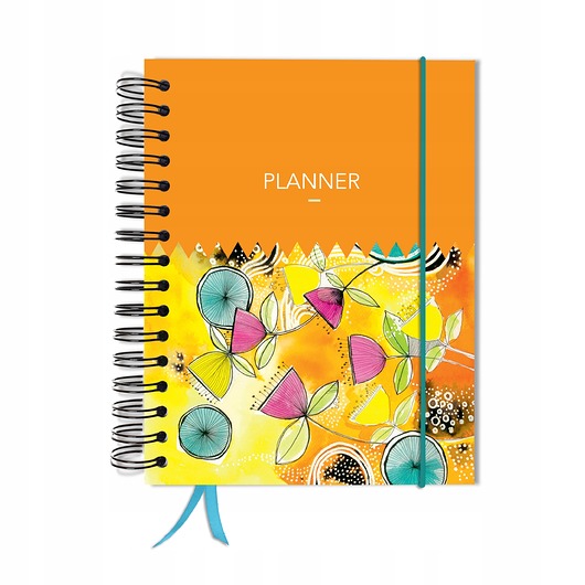 kalendarze i plannery Kalendarz terminarz bez dat planer książkowy A5+
