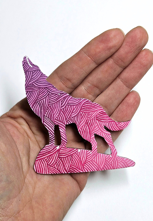 broszki Broszka WILK