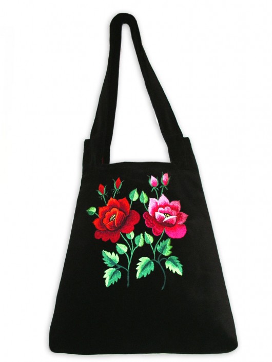 bohemian FANTASY Bag (Art Embroidery) na ludowo