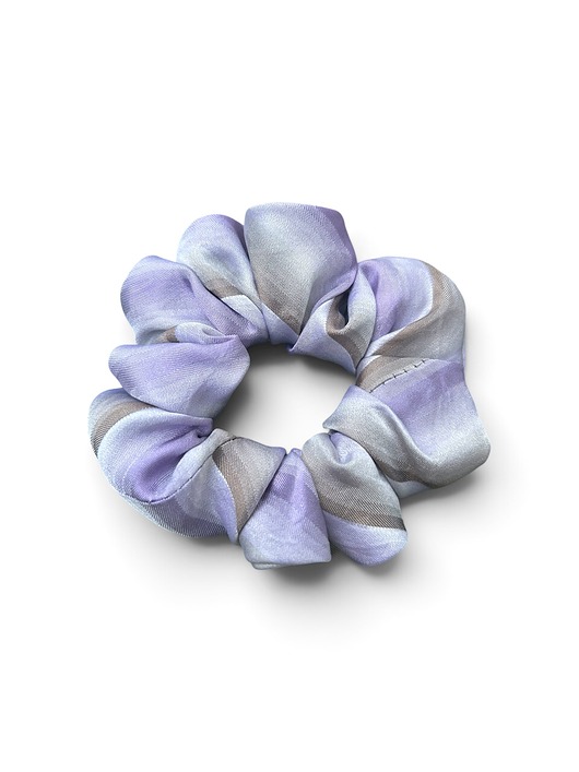 gumki do włosów Jedwabna gumka scrunchie z upcyclingu