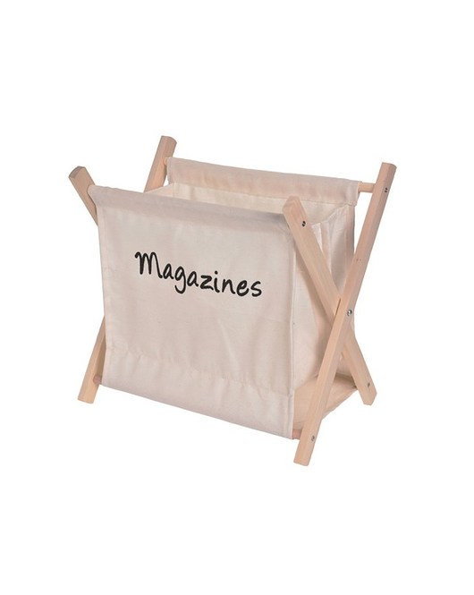Gazetnik Składany Magazines kremowy MIA home