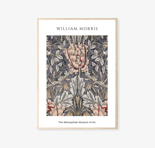 grafiki i ilustracje PLAKAT dekoracyjny , William Morris, wystawowy