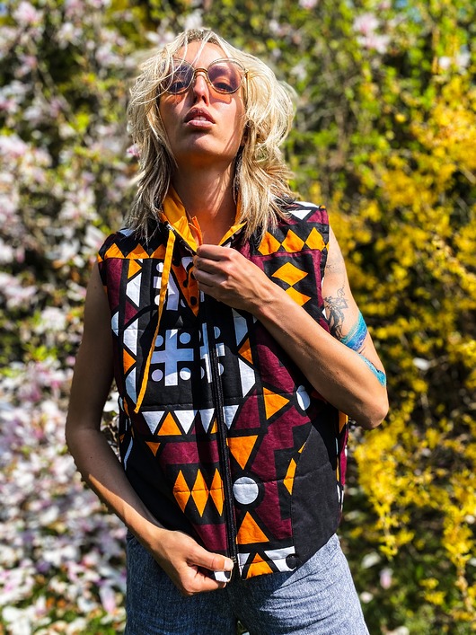 kamizelki damskie Prześliczna kamizelka Samakaka unisex