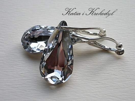 KLIPSY kryształ SWAROVSKI CAL Katia i krokodyl
