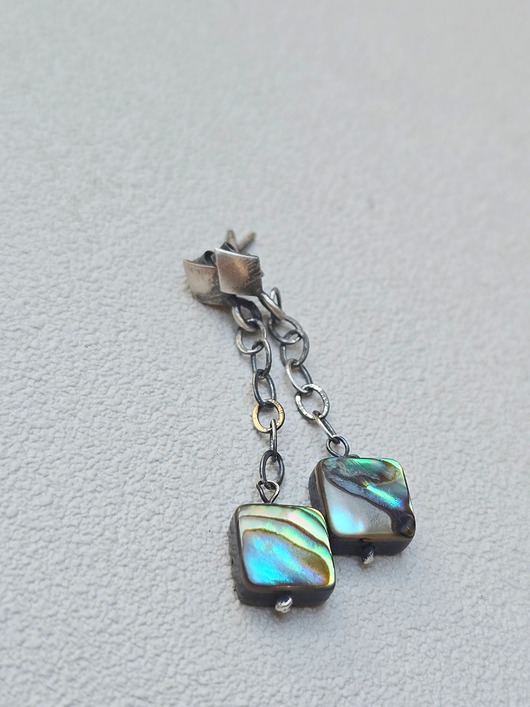 kolczyki srebrne Kolczyki Księżycowa Poświata Srebro