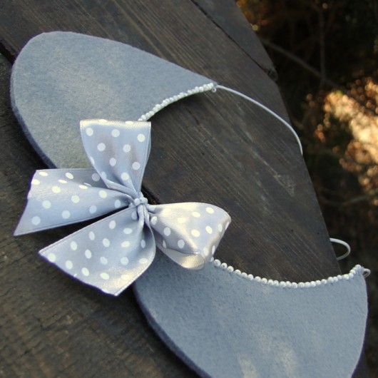 szary z perełkami agat handmade