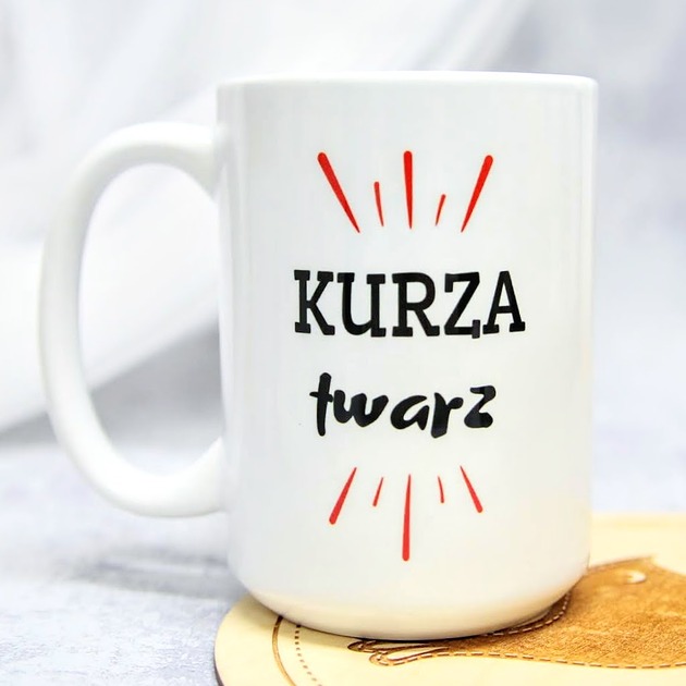 kubki Kubek Kurza Twarz