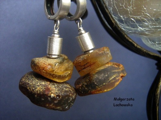bursztynowe talarki Lahovska