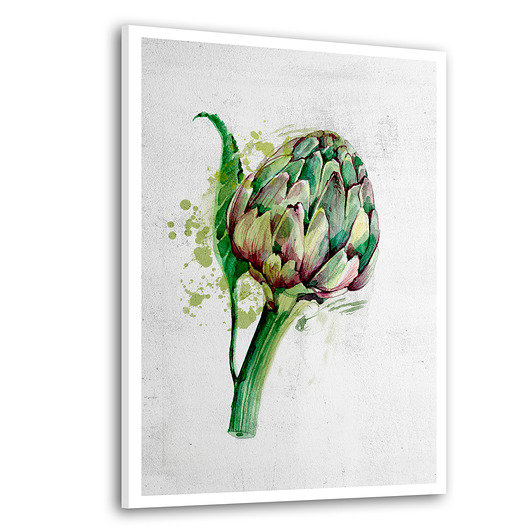 obrazy Obraz na płótnie AKWARELOWY KARCZOCH 50x70cm