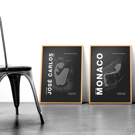 Tory wyścigowe - Zestaw 2 plakatów Peszkowski Graphic