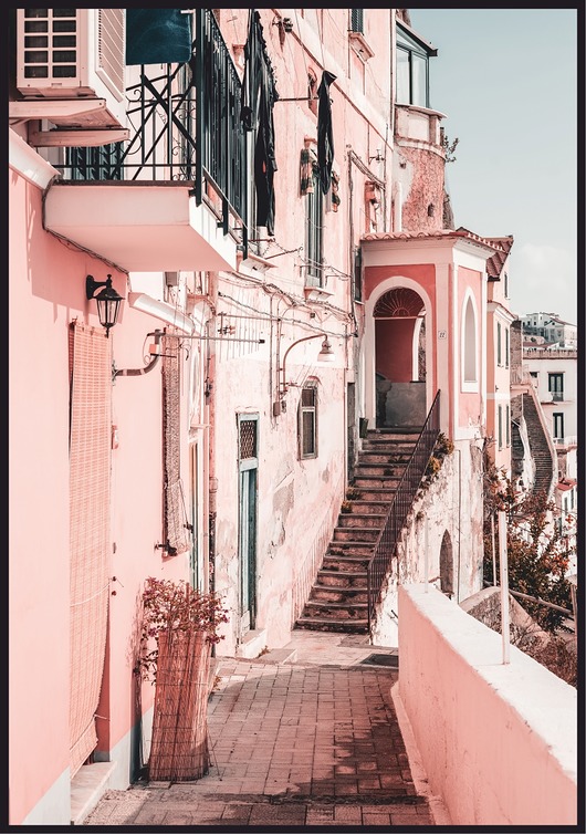plakaty Plakat "Dom w Amalfi"