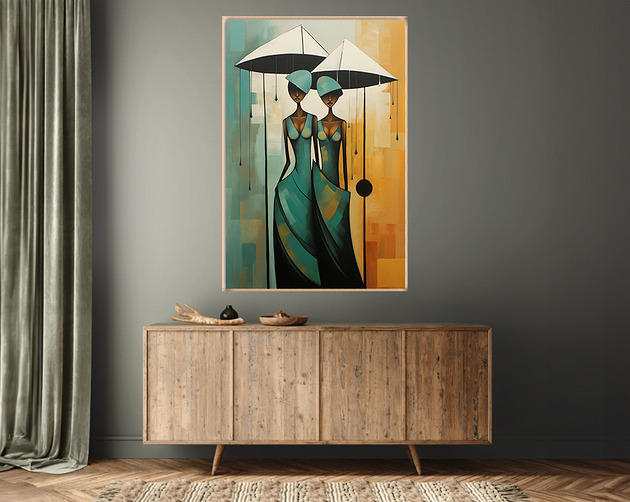 plakaty Oblicza Innych Wymiarów - Plakat - Druk - Abstrakcja, Surrealizm, Loft #3