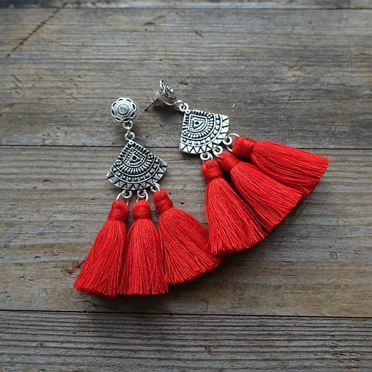 Boho Love -kolczyki z chwostami Mró Soutache