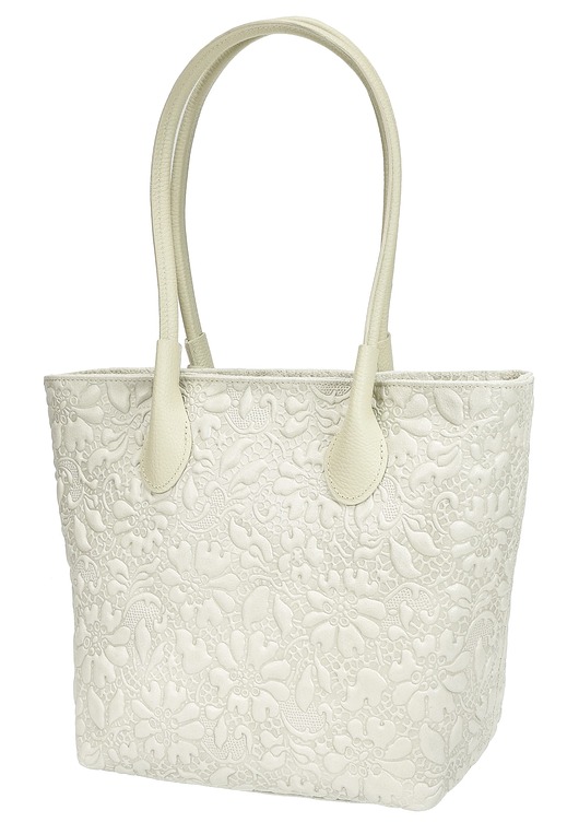 torebki do ręki Torba skórzana Shopper (7222)