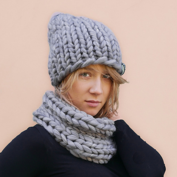 Warsztat dziewiarski MEGA CZAPKA na drutach, Natural Born Knitters