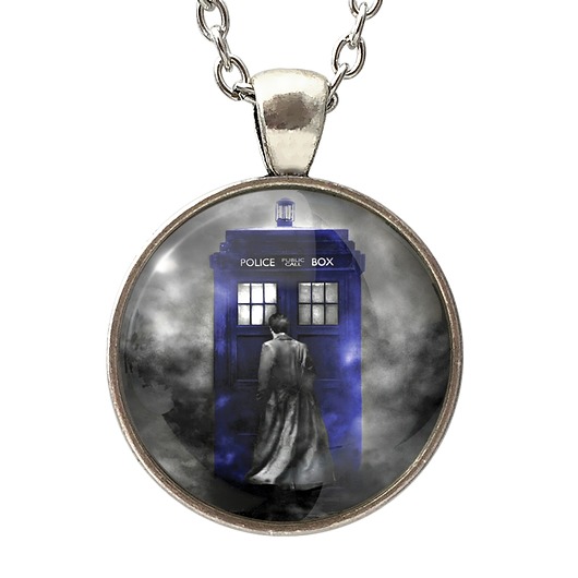 Medalion Tardis Doctor Who EGGinEGG