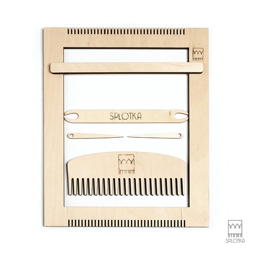 akcesoria różne Ramka tkacka,  Narzędzie do nauki tkania,  Krosno M BASIC