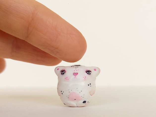 figurki i rzeźby Miniaturowa Figurka Kota