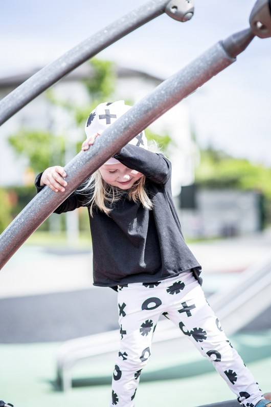 O/X leggins - Kid  Kółko Krzyżyk