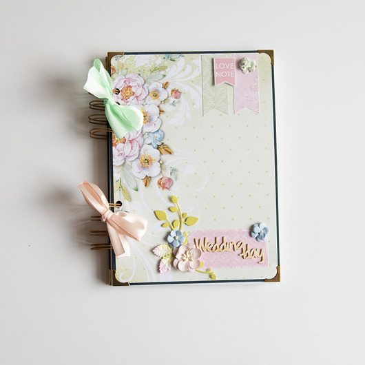 Planer ślubny organizer planner scrap Papiernik