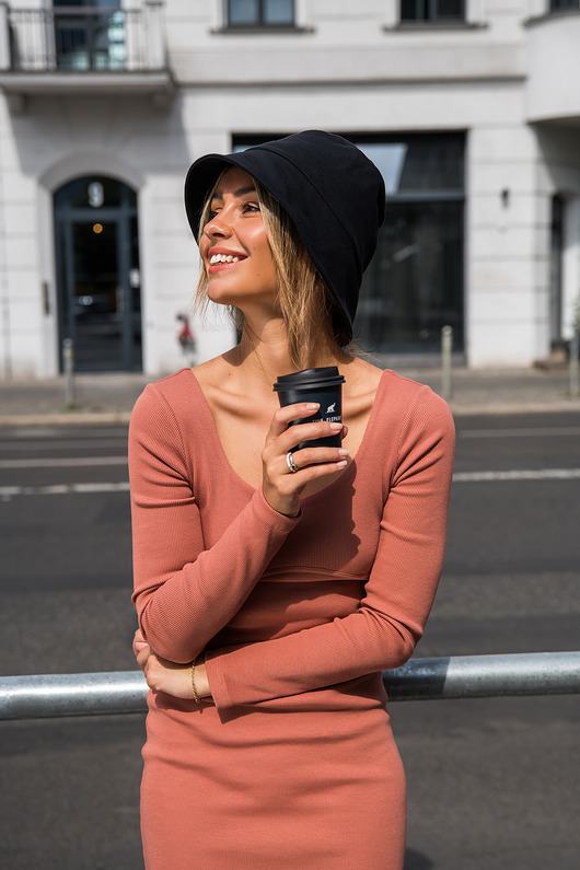 kapelusze damskie Kapelusz-czarny(B214)