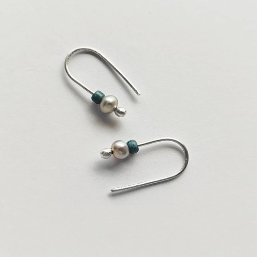 kolczyki z kamieniami Kolczyki OKRĄG