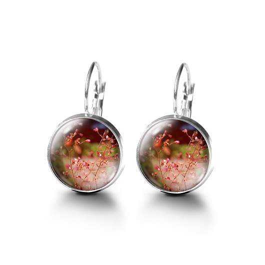 kolczyki szklane Kolczyki - Lato