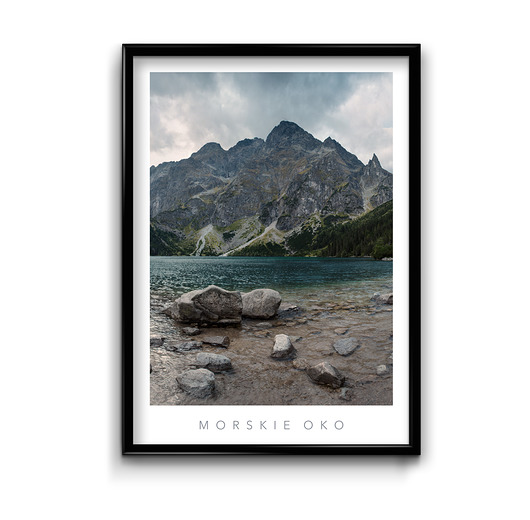Plakat Morskie Oko  Bury Lis