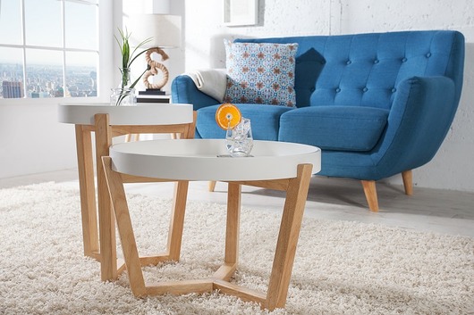 Stolik kawowy Igloo Wood 2 części płyta MDF Home Design
