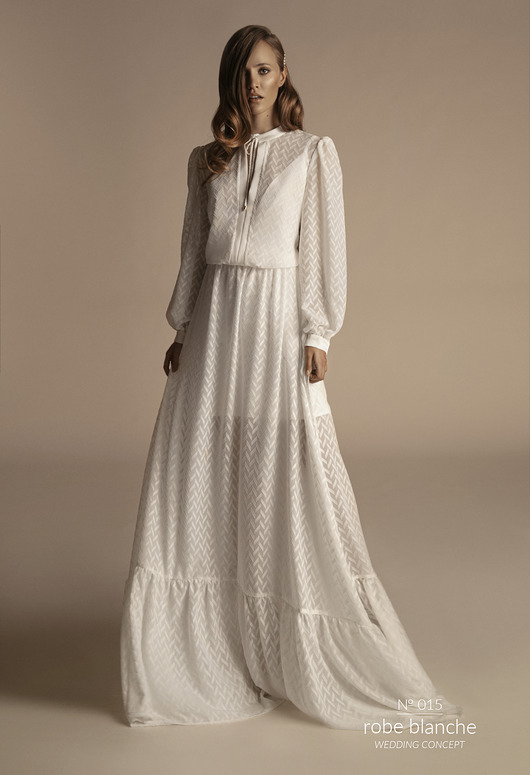 suknie ślubne N015 robe blanche