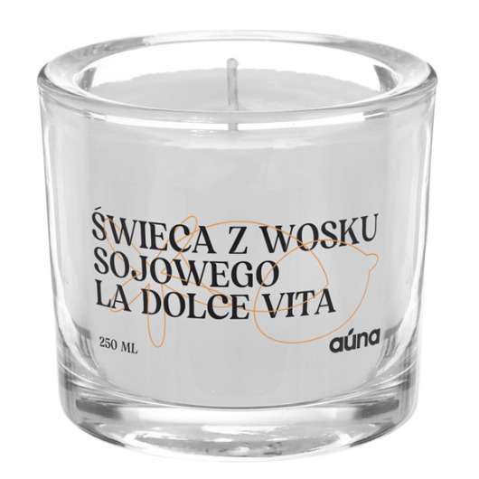 świece zapachowe Świeca sojowa la dolce vita