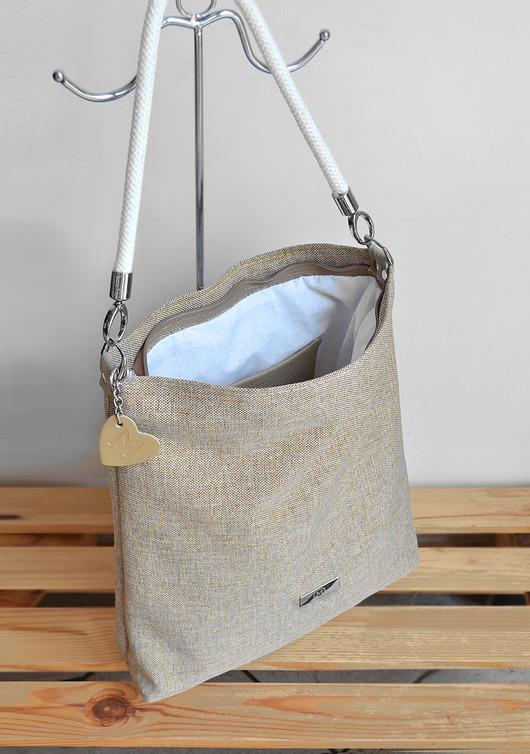 torby na ramię Lniany worek na ramię